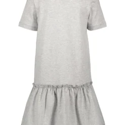 Kleid In Hellgrau Meliert -Günstiges Moden Zauber Geschäft lamino kleid in hellgrau meliert 1