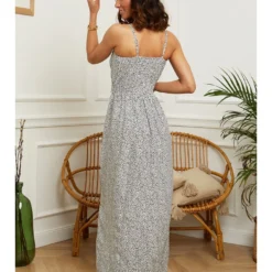 Kleid In Weiß/ Schwarz -Günstiges Moden Zauber Geschäft larmoire de suzette kleid in weiss schwarz 2