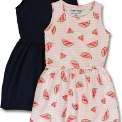 Kinder Kleid Doppelpack, Organic Cotton