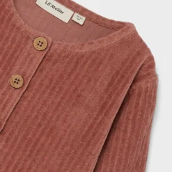 Lil Atelier Kleid "Rina" In Altrosa -Günstiges Moden Zauber Geschäft lil atelier kleid rina in altrosa 2