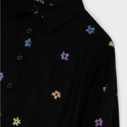 Kleid In Schwarz/ Bunt 6 Kleid In Schwarz/ Bunt -Günstiges Moden Zauber Geschäft lmtd kleid in schwarz bunt 1