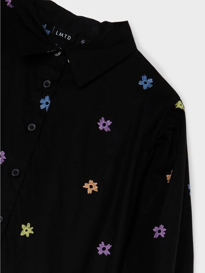 Kleid In Schwarz/ Bunt 4 Kleid In Schwarz/ Bunt – Bild 2