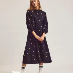 Kleid In Schwarz/ Bunt 7 Kleid In Schwarz/ Bunt -Günstiges Moden Zauber Geschäft lmtd kleid in schwarz bunt 2