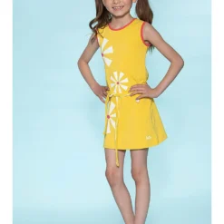 Kleid "Bernadette" In Gelb 5 Kleid "Bernadette" In Gelb -Günstiges Moden Zauber Geschäft lofff kleid bernadette in gelb 1