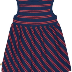 Kleid Streifen Mit Leinen Kleider -Günstiges Moden Zauber Geschäft loud proud kleid streifen mit leinen kleider 3