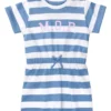 Kleid In Blau/ Weiß -Günstiges Moden Zauber Geschäft marc opolo junior kleid in blau weiss