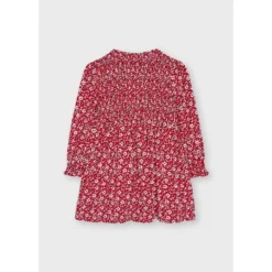 Mayoral A-Shape Kleid In Rot -Günstiges Moden Zauber Geschäft mayoral a shape kleid in rot 1