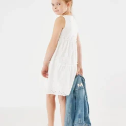MEXX Kleid In Weiß -Günstiges Moden Zauber Geschäft mexx kleid in weiss 3