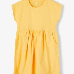 NAME IT Kleid - Kurzarm Sunset Gold 7 NAME IT Kleid - Kurzarm Sunset Gold -Günstiges Moden Zauber Geschäft name it kleid kurzarm sunset gold 1