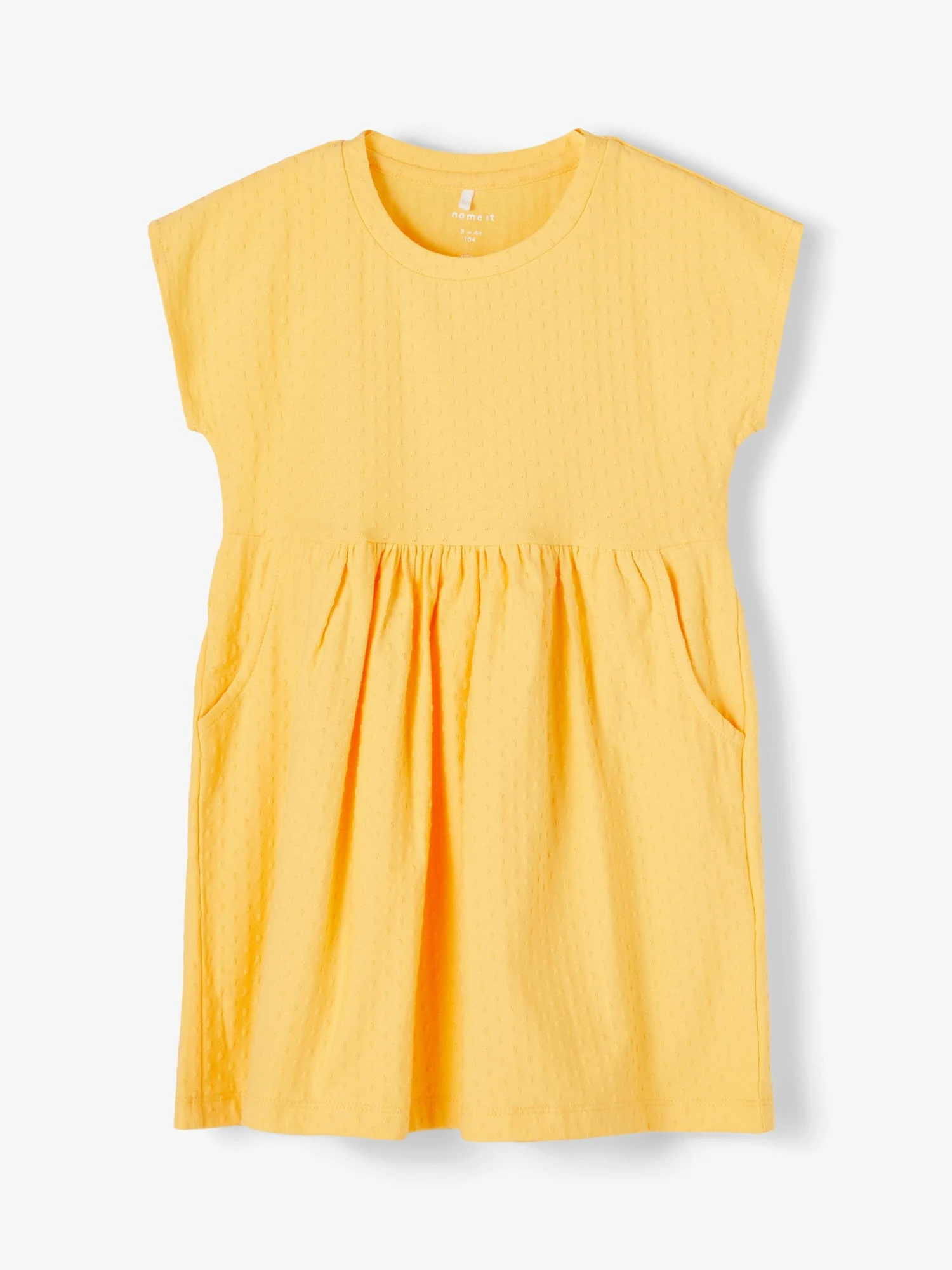 NAME IT Kleid - Kurzarm Sunset Gold 4 NAME IT Kleid - Kurzarm Sunset Gold – Bild 2