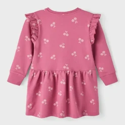 NAME IT Kleid "Trina" In Pink -Günstiges Moden Zauber Geschäft name it kleid trina in pink 1