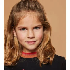 Kleid In Schwarz/ Rosa -Günstiges Moden Zauber Geschäft nono kleid in schwarz rosa 3