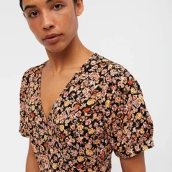 Object Kleid "Elin" In Orange/ Schwarz 13 Object Kleid "Elin" In Orange/ Schwarz -Günstiges Moden Zauber Geschäft object kleid elin in orange schwarz 5