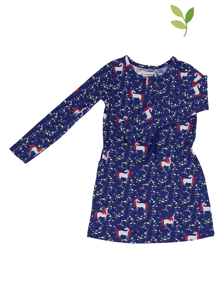 Kleid "Unicorn" In Blau 3 Kleid "Unicorn" In Blau