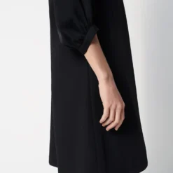 OPUS Kleid "Qedrik" In Schwarz -Günstiges Moden Zauber Geschäft opus kleid qedrik in schwarz 2
