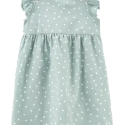 OshKosh Kleid In Mint/ Weiß