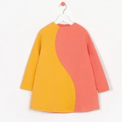 Kleid "Peach" In Bunt