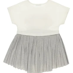 Kleid In Creme/ Grau 5 Kleid In Creme/ Grau -Günstiges Moden Zauber Geschäft panco kleid in creme grau 1