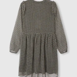 Pepe Jeans Kleid "Zaelia" In Grün/ Gelb -Günstiges Moden Zauber Geschäft pepe jeans kleid zaelia in grun gelb 1