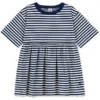 PETIT BATEAU Kleid In Weiß/ Dunkelblau 2 PETIT BATEAU Kleid In Weiß/ Dunkelblau -Günstiges Moden Zauber Geschäft petit bateau kleid in weiss dunkelblau