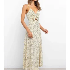 Kleid In Gelb/ Schwarz -Günstiges Moden Zauber Geschäft pretty summer kleid in gelb schwarz 2