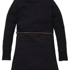 Kleid "Kaira" In Anthrazit/ Gelb/ Pink -Günstiges Moden Zauber Geschäft quapi kleid kaira in anthrazit gelb pink 1