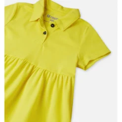 Reima Kleid "Huoleton" In Gelb -Günstiges Moden Zauber Geschäft reima kleid huoleton in gelb 2