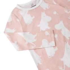 Reima Kleid " Moomin Sovstund " In Light Pink -Günstiges Moden Zauber Geschäft reima kleid moomin sovstund in light pink 2