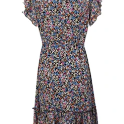 Kleid "Layla" In Schwarz -Günstiges Moden Zauber Geschäft retour kleid layla in schwarz 1