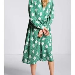 Rich&royal Kleid In Grün/ Weiß -Günstiges Moden Zauber Geschäft rich and royal kleid in grun weiss 2