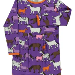 Kleid "Horse" In Lila