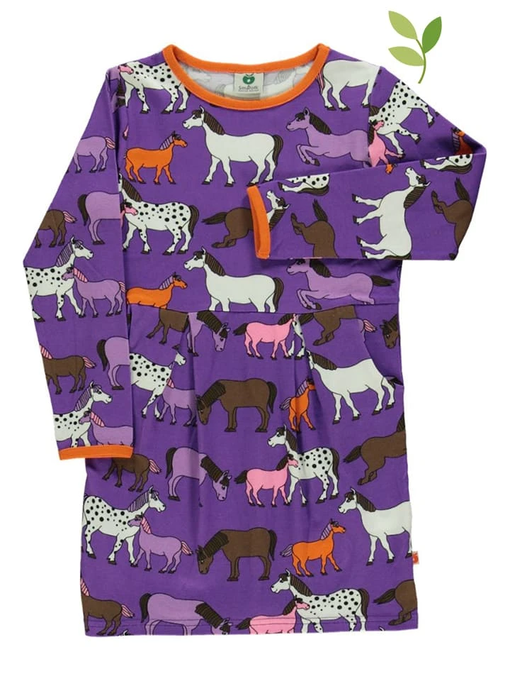 Kleid "Horse" In Lila 3 Kleid "Horse" In Lila