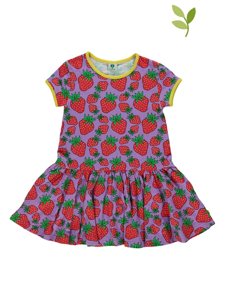 Kleid "Strawberry" In Lila 3 Kleid "Strawberry" In Lila