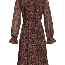 Kleid In Schwarz/ Pink 8 Kleid In Schwarz/ Pink -Günstiges Moden Zauber Geschäft smashed lemon kleid in schwarz pink 2