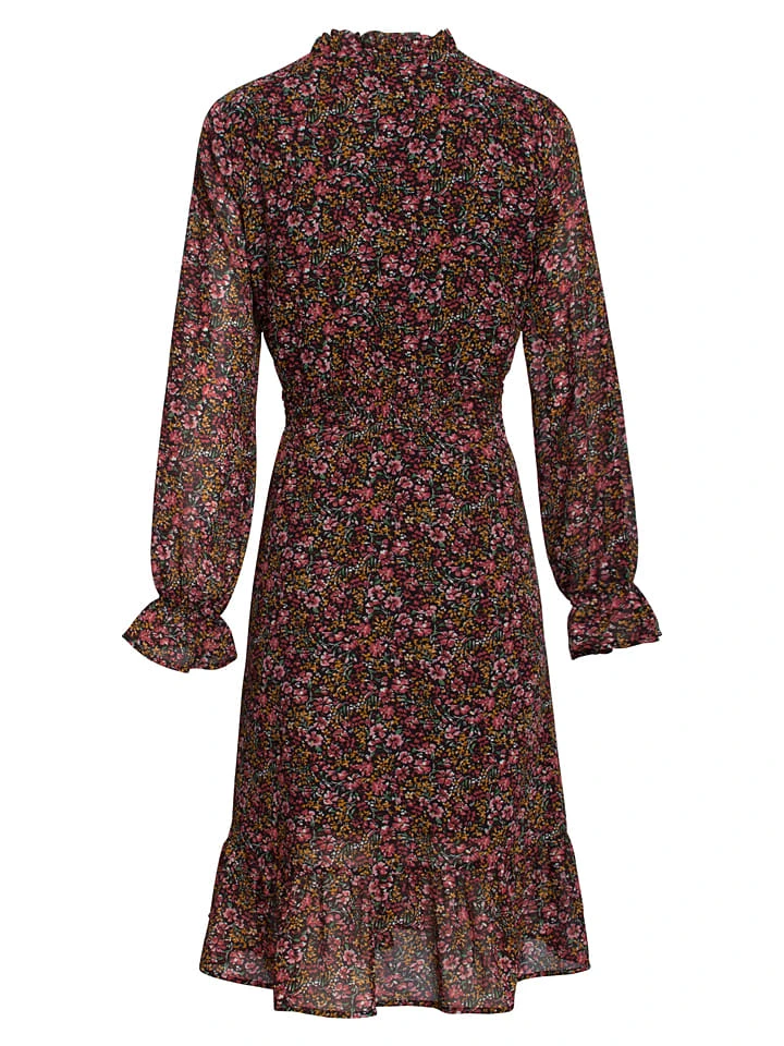 Kleid In Schwarz/ Pink 6 Kleid In Schwarz/ Pink – Bild 4