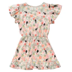 STACCATO Kleid Mit Dschungel-Print Soft Peach Aop 5 STACCATO Kleid Mit Dschungel-Print Soft Peach Aop -Günstiges Moden Zauber Geschäft staccato kleid mit dschungel print soft peach aop 1