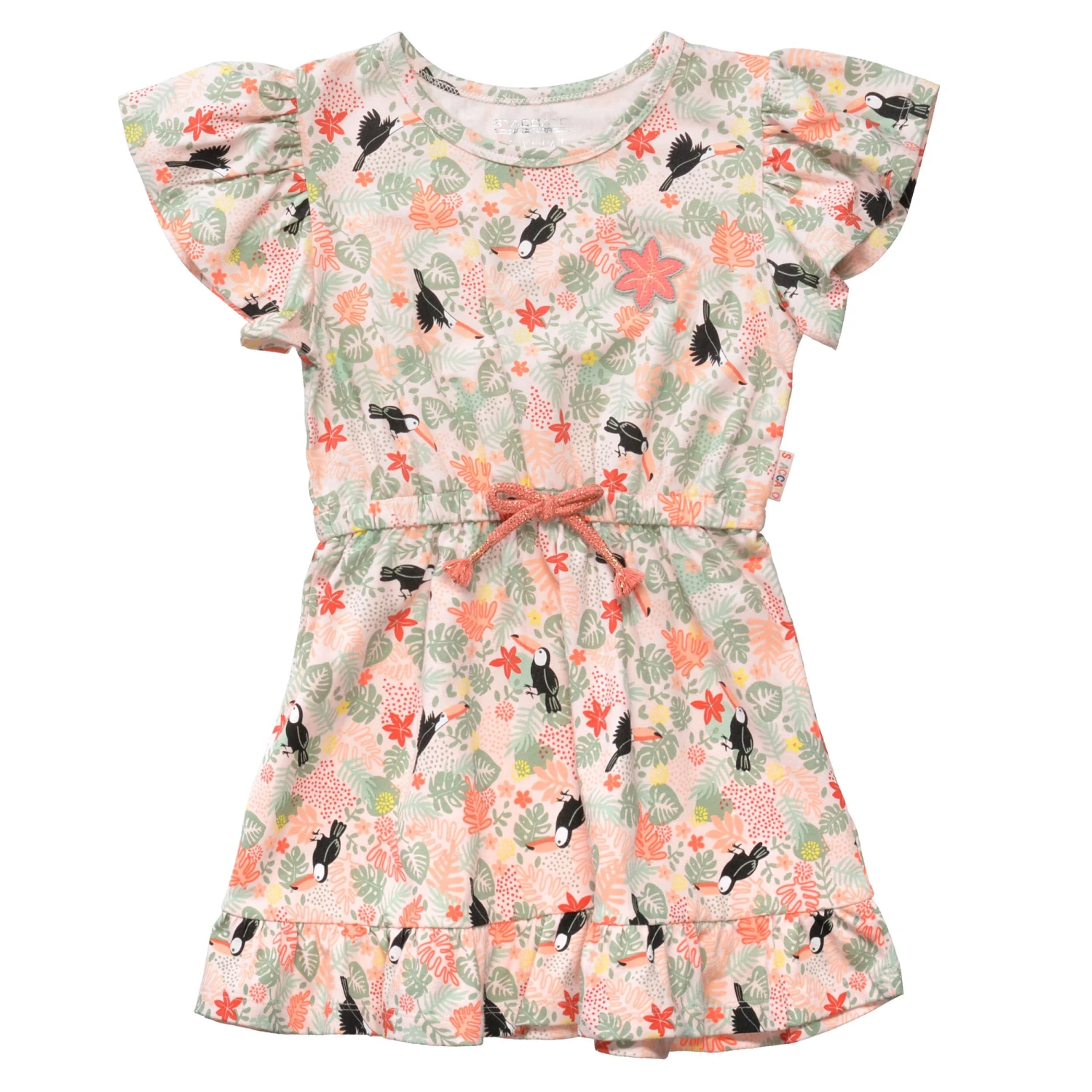 STACCATO Kleid Mit Dschungel-Print Soft Peach Aop 3 STACCATO Kleid Mit Dschungel-Print Soft Peach Aop