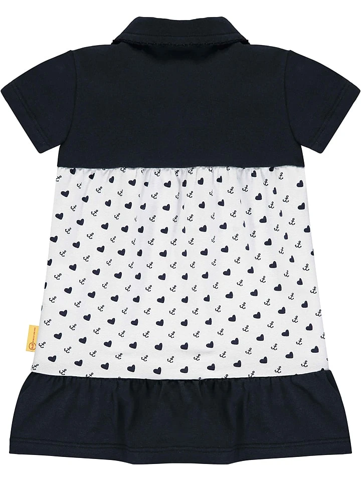 Steiff Kleid In Schwarz/ Weiß 4 Steiff Kleid In Schwarz/ Weiß – Bild 2