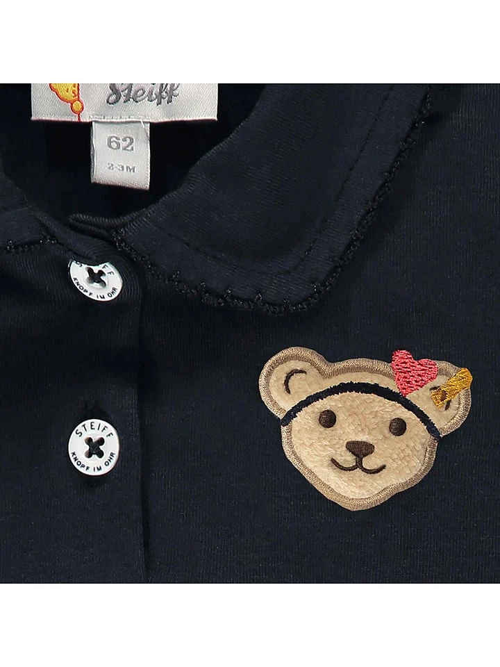 Steiff Kleid In Schwarz/ Weiß 5 Steiff Kleid In Schwarz/ Weiß – Bild 3