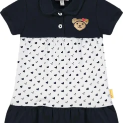 Steiff Kleid In Schwarz/ Weiß