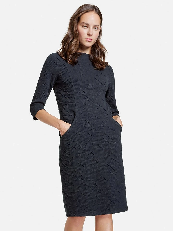 Taifun Kleid In Dunkelblau 5 Taifun Kleid In Dunkelblau – Bild 3