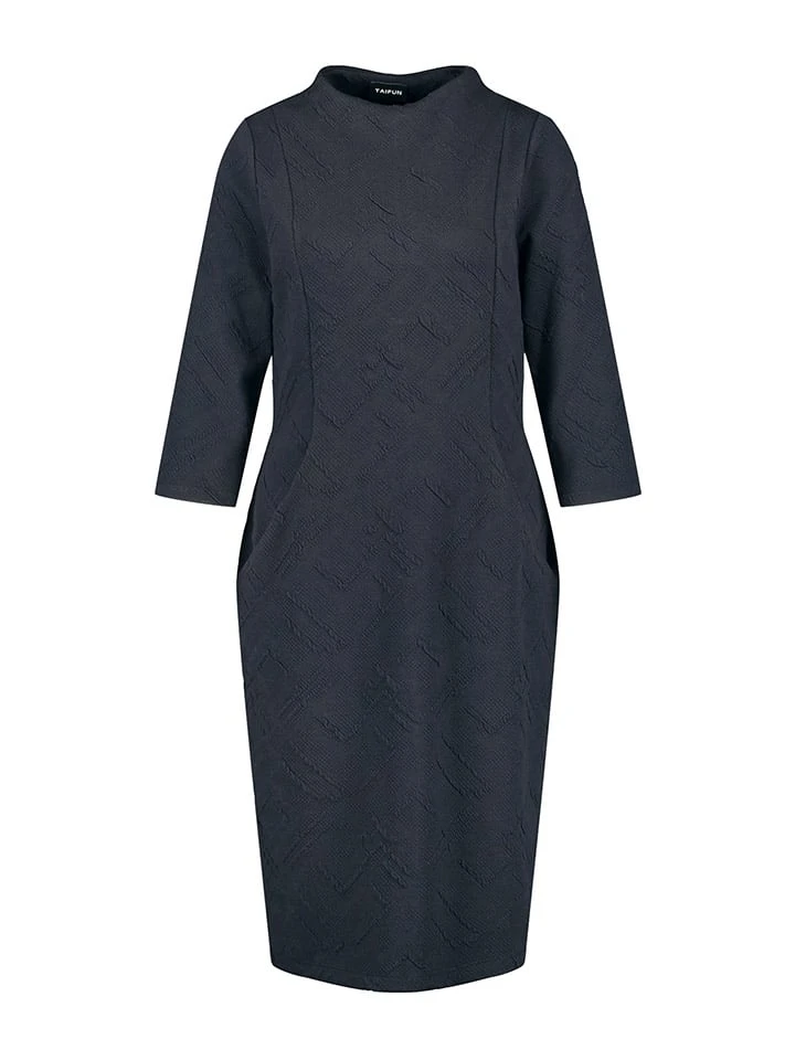 Taifun Kleid In Dunkelblau 3 Taifun Kleid In Dunkelblau