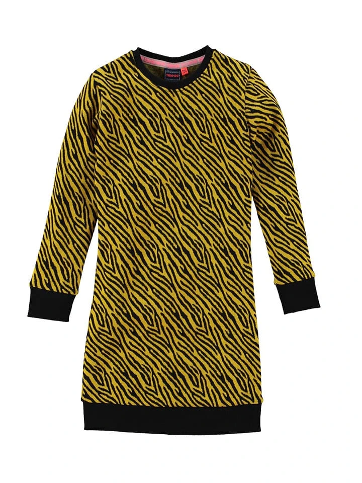 Kleid In Gelb/ Schwarz 3 Kleid In Gelb/ Schwarz