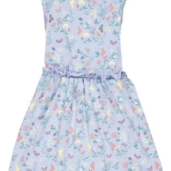 Kleid In Hellblau/ Bunt -Günstiges Moden Zauber Geschäft turi kleid in hellblau bunt 1