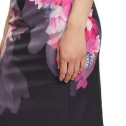 Vera Mont Kleid In Pink/ Dunkelblau -Günstiges Moden Zauber Geschäft vera mont kleid in pink dunkelblau 5