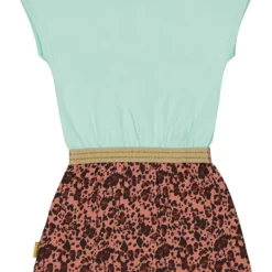 Vingino Kleid In Mint/ Bunt -Günstiges Moden Zauber Geschäft vingino kleid in mint bunt 1