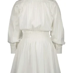 Vingino Kleid "Paggy" In Weiß -Günstiges Moden Zauber Geschäft vingino kleid paggy in weiss 1