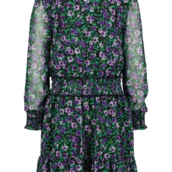 Vingino Kleid "Pelanne" In Schwarz/ Lila -Günstiges Moden Zauber Geschäft vingino kleid pelanne in schwarz lila 1