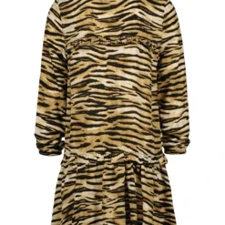 Vingino Kleid "Pliona" In Hellbraun -Günstiges Moden Zauber Geschäft vingino kleid pliona in hellbraun 1