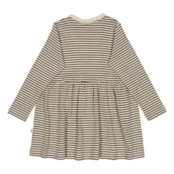 Wheat Kleid "Berry Embroidery" In Creme/ Anthrazit -Günstiges Moden Zauber Geschäft wheat kleid berry embroidery in creme anthrazit 1